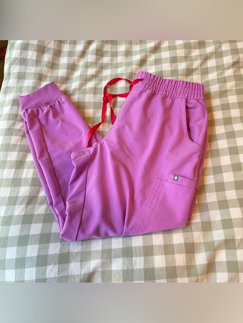 Figs Zamora Pink Zamora Scrub Pant Sz Large
